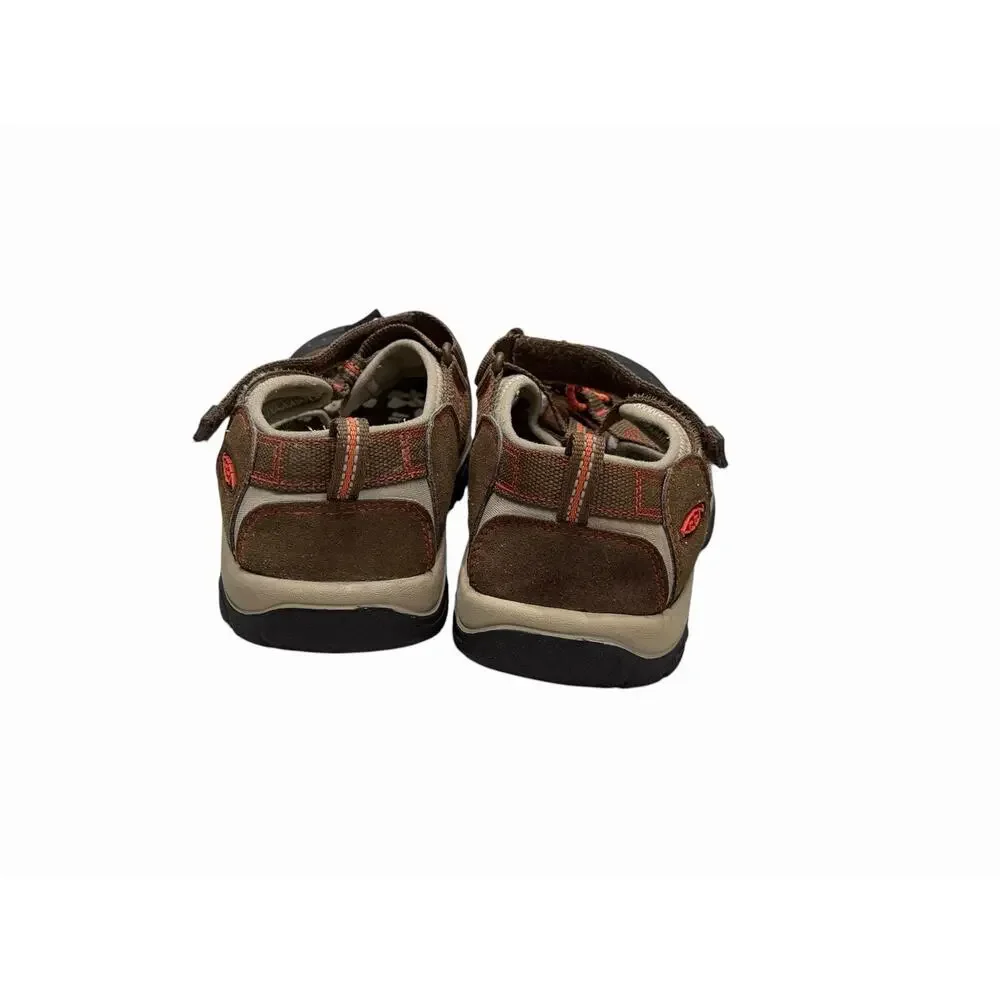 Keen Newport H2 Brown Closed Toe Hiking Water Sandals Shoes 1018259 Kids size 5